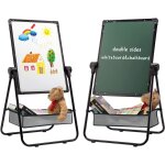 Lbgwp60 - tableau enfant chevalet tableaux magnetiques enfant avec u - support, chevalet double face ...