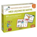 Mes le�ons de math cp ce1 ce2 - avec 40 cartes le�ons, 10 cartes jeux, 1 livret explicatif