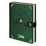 Legend of zelda carnet de notes premium a5 triforce new version