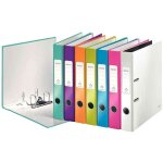 Leitz lot de 10 classeurs a levier 180 plastifié wow dos de 50 mm assortis Leitz lot de 10 classeurs a levier 180 plastifié wow dos de 50 mm assortis
