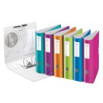 Leitz lot de 10 classeurs a levier active 180 wow coloris assortis a4 Leitz lot de 10 classeurs a levier active 180 wow coloris assortis a4