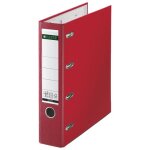 Leitz 10120025 classeur a anneaux 2 x a5 rouge