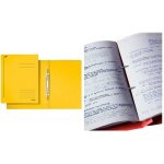 Leitz 25 x chemise a spirale, format a4, carton colorspan, bleu