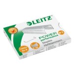 Leitz lot de 3 boites de 1000 agrafes n 8 (6 / 4 - 21 / 4 mm) galva