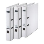 Leitz 310345001 classeur 180a format a4 dos etroit plastique blanc lot de 3 (import allemagne)