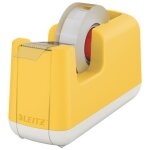 Leitz 53670019 d�rouleur adh�sif acrylonitrile - butadi�ne - styr�ne (abs) jaune