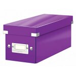 Leitz bo�te rangement click&store cd wow violet