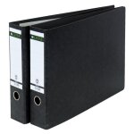 Leitz cardboard binder classeur a anneaux a3 noir