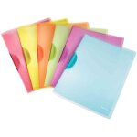 Leitz chemise colorclip rainbow format a4 30 f assorti translucide lot de 6