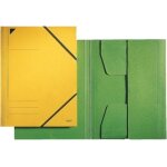 Leitz chemise a �lastique, format a4, carton 320 g / m2, jaune