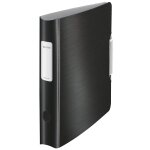 Leitz classeur a levier active style 180 degrés dos de 60 mm noir satin Leitz classeur a levier active style 180 degrés dos de 60 mm noir satin