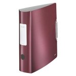 Leitz classeur a levier active style 180 degr�s dos de 80 mm rouge grenat