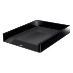 Leitz corbeille a courrier dual - noir / gris