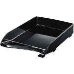 Leitz elegant corbeille a courrier en polystyr�ne 100% recyclable noir