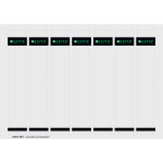 Leitz etiquettes de dos imprimables pc pour classeurs a levier plastique