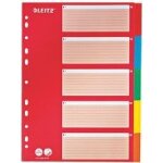 Leitz intercalaire en carton, neutre, a4, 5 positions Leitz intercalaire en carton, neutre, a4, 5 positions
