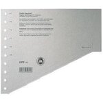 Leitz intercalaire - �chelon, format a4 extra large, gris