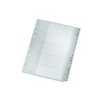 Leitz intercalaires en plastique, a - z, a5 a l'italienne, pp,