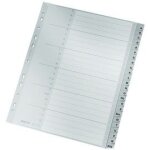 Leitz intercalaires en plastique, a - z, format a4 extra large