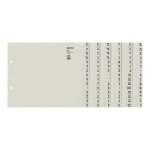 Leitz - intercalaire - a - z - a4 - a onglets - gris (pack de 90)