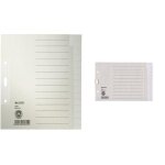 Leitz r�pertoire en papier nature, neutre, a5, 15 positions,