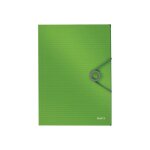 Leitz solid - chemise a 3 rabats - a4 - pour 150 feuilles - vert