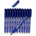 Letnerny - lot de 12 stylos a bille effaables a encre gel bleu stylo encre 0, 5 mm