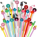 Letnerny - 30 pcs stylo kawaii scolaire, stylos cadeau rigolo, pour enfants party favours, pinata anniversaire ...