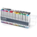 Letnerny - copic marker lot de 72 marqueurs de dessin assortiment b c72b