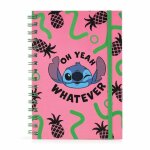Lilo and stitch (you're my fave) a5 wiro notebook