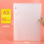 Livre d'affichage a3 pour enfants , livre d'informations, album photo, clip d'image, collection de stockage, ...