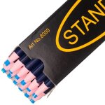 Lolede - crayons a craie colorés sans découpe, marqueur pour tissu, stylo pour patchwork, outil de bricolage, ... Lolede - crayons a craie colorés sans découpe, marqueur pour tissu, stylo pour patchwork, outil de bricolage, ...