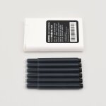 Longue cartouche d'encre de grande capacit�, 6 pi�ces, noir, bleu, bleu fonc�, rouge, stylo - plume, ...