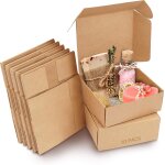 Lot de 10 boite kraft cadeau marrons - boite carton de 12 x 12 x 5 cm - boite carton cadeau emballage ... Lot de 10 boite kraft cadeau marrons - boite carton de 12 x 12 x 5 cm - boite carton cadeau emballage ...