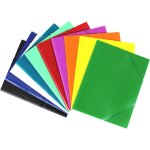 Lot de 10 chemises a elastiques a4 en polypropylène avec une hauteur de remplissage de 30 mm, avec elastique ... Lot de 10 chemises a elastiques a4 en polypropylène avec une hauteur de remplissage de 30 mm, avec elastique ...