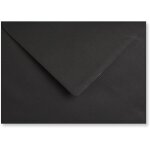 Lot de 10 enveloppes color�es pour cartes de v?ux, invitations de mariage et travaux manuels noir 133 ...