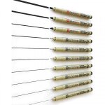Lot de 10 feutres pigma micron et graphic noir pointes de 0, 05 a 3mm