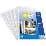 Lot de 10 pochettes transparentes perfores pour photos 10x15 ou cartes postales - protection durable ...