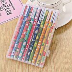 Lot de 10 stylos a bille a encre gel noire de 0, 38 mm, 10 couleurs, stylos de dessin anim mignons pour ...