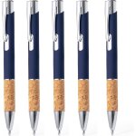 Lot de 10 stylos a bille rtractables, ergonomiques, en aluminium caoutchout, pointe en mtal et zone ...