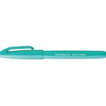 Lot de 10 stylos a pointe pinceau vert emeraude