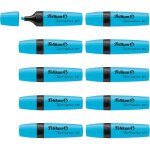 Lot de 10 surligneurs 490 bleu