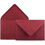 Lot de 100 enveloppes - din c6 - rouge foncé - 11, 4 x 16, 2 cm - enveloppes avec 80 g / m - fermeture ... Lot de 100 enveloppes - din c6 - rouge foncé - 11, 4 x 16, 2 cm - enveloppes avec 80 g / m - fermeture ...