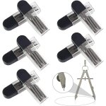 Lot de 100 mines de rechange pour compas 2b - 2 mm de diamtre - compas de rechange - 2 cm de long - ...