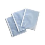 Lot de 100 pochettes perforées Lot de 100 pochettes perforées