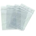 Lot 100 sachets a fermeture zip format 70x100 mm (7x10 cm) pochettes qualit� alimentaire, pr�l�vement, ...