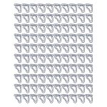 Lot de 100 trombones bleus en forme de pied : antidérapants, résistants aux couleurs, design mignon, ... Lot de 100 trombones bleus en forme de pied : antidérapants, résistants aux couleurs, design mignon, ...