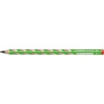 Lot de 12 crayons graphite easygraph hb droitier corps vert