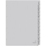 Lot de 12 intercalaires en carton recyclé gris fsc 180 g / m a4 jan - dec Lot de 12 intercalaires en carton recyclé gris fsc 180 g / m a4 jan - dec