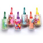 Lot de 12 mini surligneurs mignons pour enfants et etudiants - 6 couleurs - marqueurs a pointe biseaut�e ...